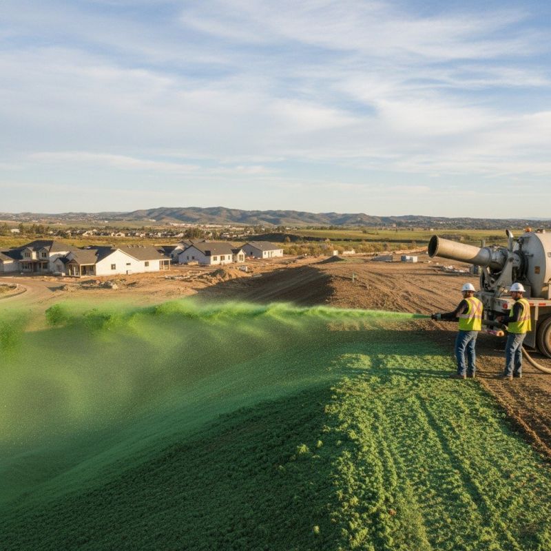 Local Hydroseeding Services pros at work