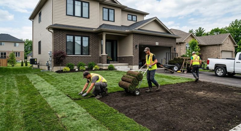 Bentgrass Sod Installation in Aiken, SC